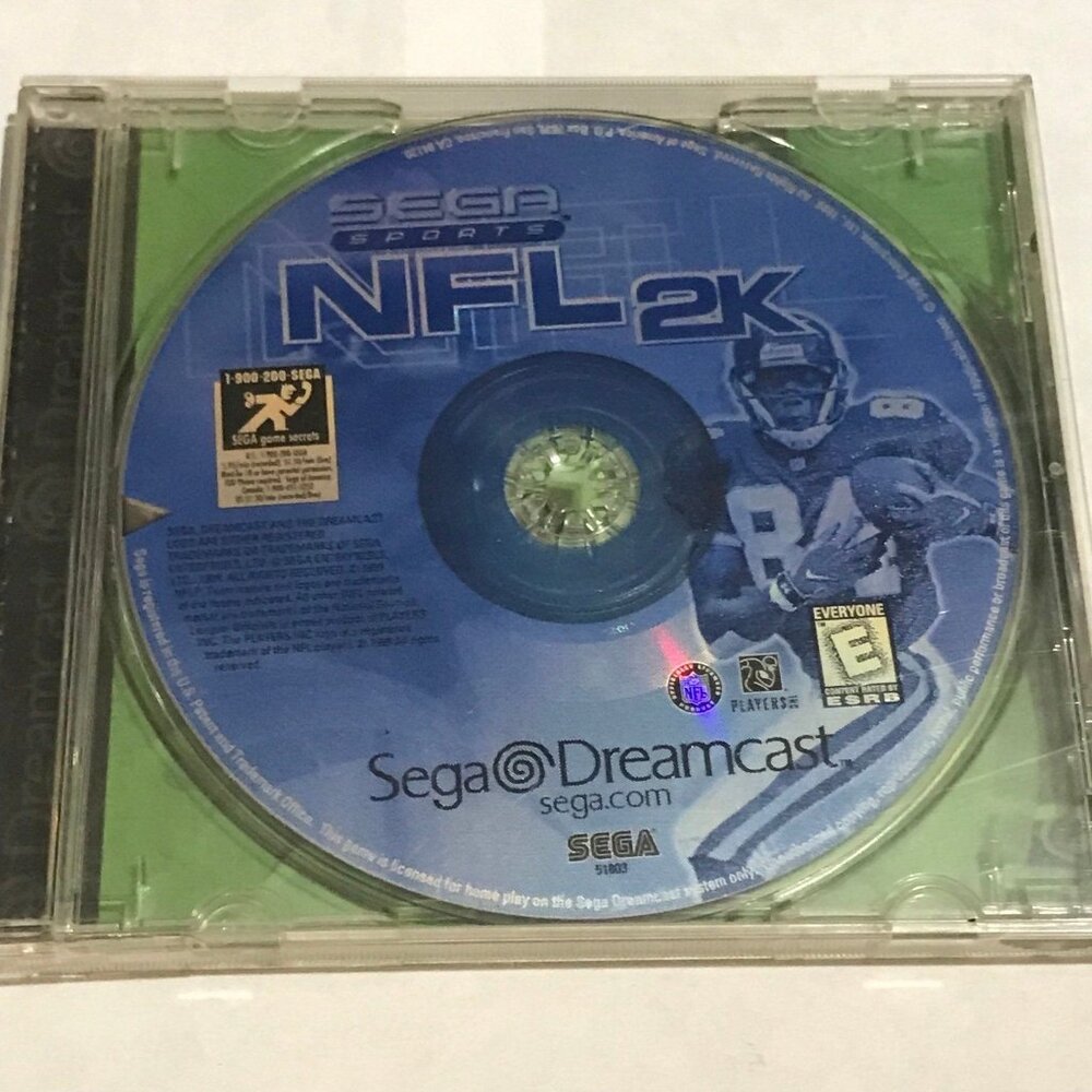 NFL 2K for Sega Dreamcast